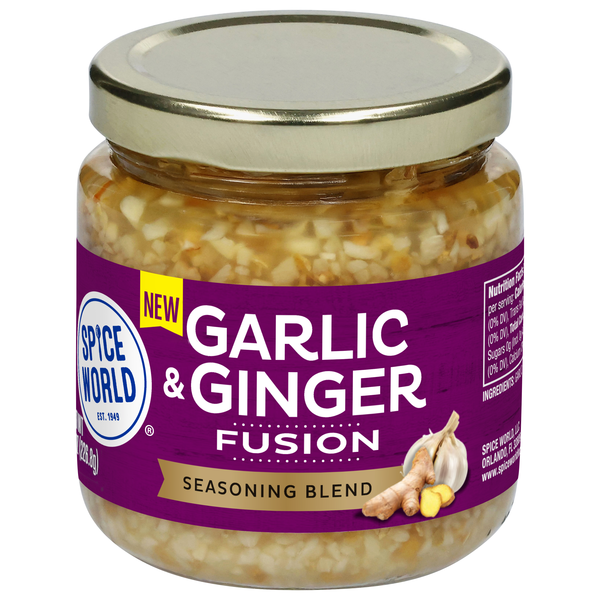 Spice World Garlic & Ginger Fusion Seasoning Blend