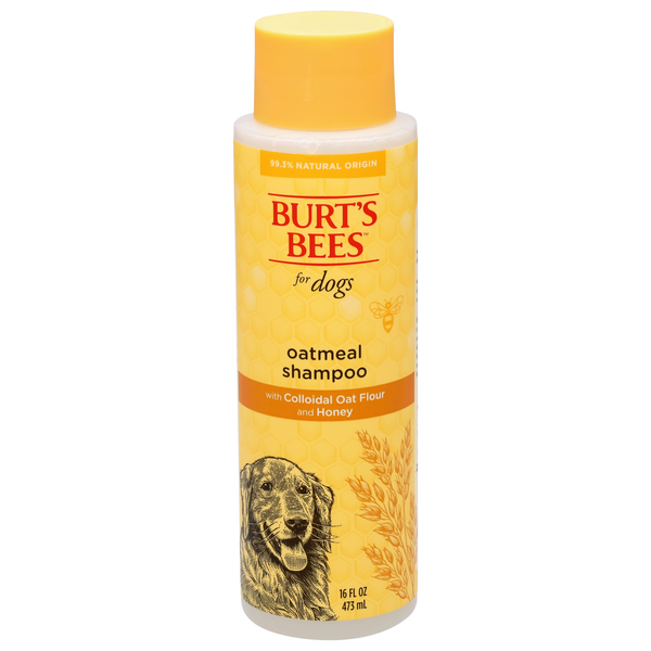 Burt's Bees For Dogs Oatmeal Shampoo with Colloidal Oat Flour & Honey