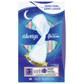 Always Infinity Size 5 Unscented Extra Heavy Overnight Pads with Wings