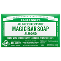 Dr. Bronner's Organic All-One Hemp Almond Pure Castile Soap Bar