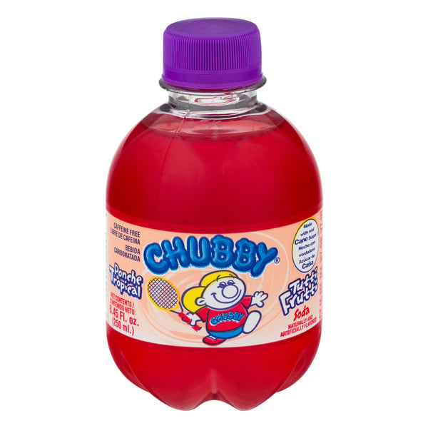 Chubby Tropical Punch Caffeine Free Soda