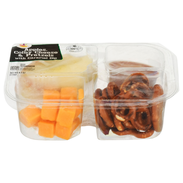 Save on Giant Apples Colby Cheese Pretzels & Caramel Dip Order Online