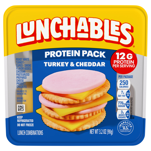 Lunchables Cracker Stackers Turkey & Cheddar