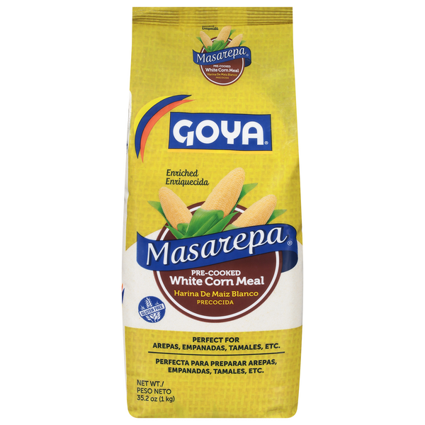Save on Goya Masarepa Corn Meal White (Harina de Maiz Blanco) Order