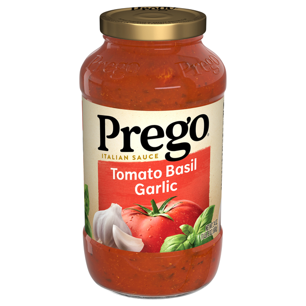 Prego Tomato Basil Garlic Italian Pasta Sauce
