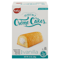 Katz Gluten Free Vanilla Heavenly Creme Cakes - 6 ct Frozen