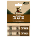 Dr. Squatch Vanilla Bourbon Moisturizing Lip Balm - 2 ct