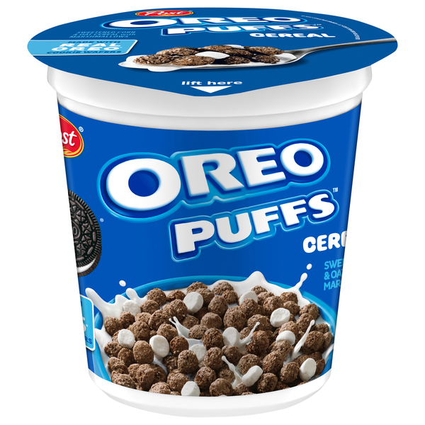 Post Oreo Puffs Cereal Cup