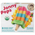 JonnyPops Organic Tropical Paradise Punch Pops - 8 ct Frozen