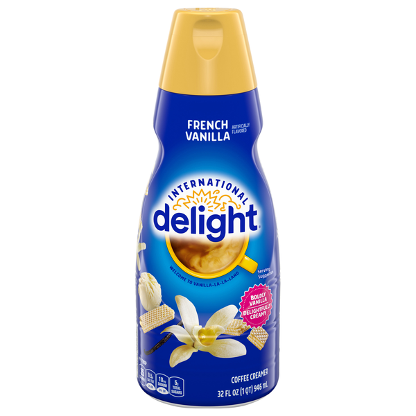 International Delight French Vanilla Flavored Coffee Creamer