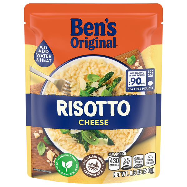 Ben's Original 90 Second Microwave Ready Rice Cheese Risotto