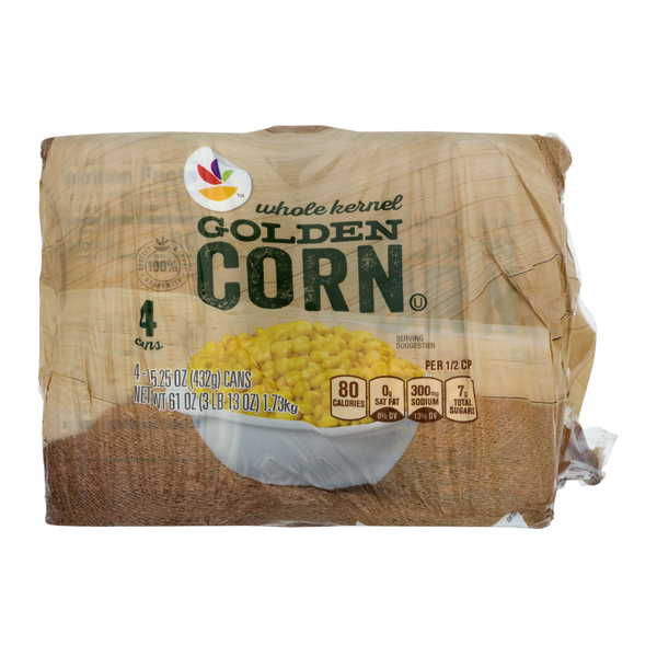 Giant Whole Kernel Golden Corn- 4 ct