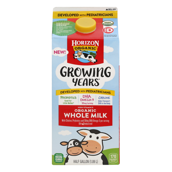 Horizon Organic Whole Milk Nutrition Facts Blog Dandk