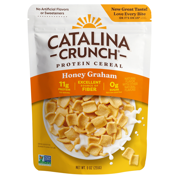 Catalina Crunch Gluten Free Keto Protein Honey Graham Cereal