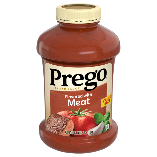 Prego Flavored with Meat Italian Pasta Sauce