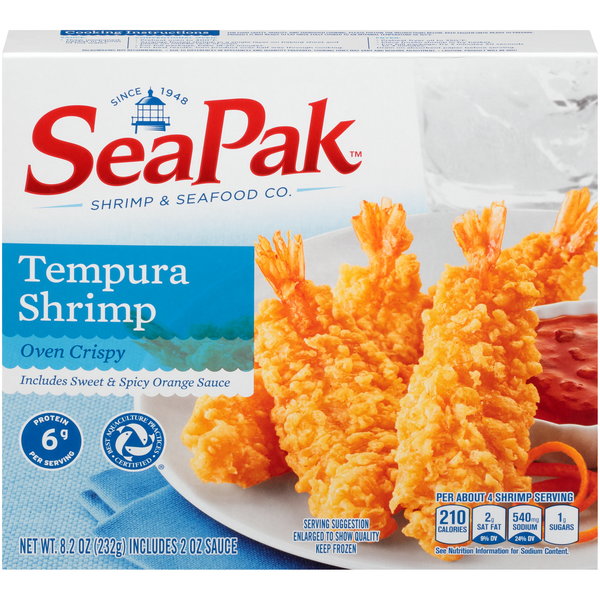 SeaPak Tempura Shrimp Frozen