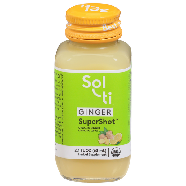 Save on Solti Ginger SuperShot Organic Order Online Delivery Giant