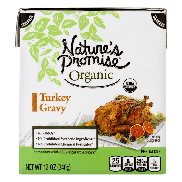 Promise Gravy Turkey Organic 