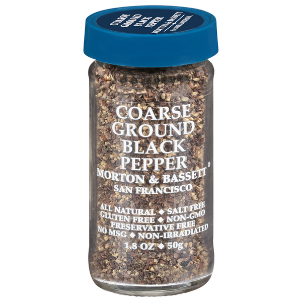 Morton & Bassett All Natural Coarse Ground Black Pepper