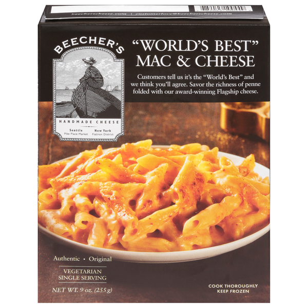 Beecher's Vegetarian World's Best Mac & Cheese Frozen Meal