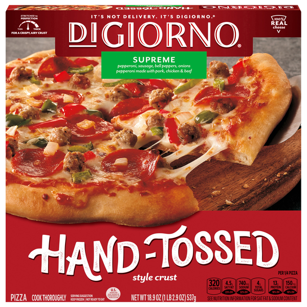 DiGiorno Hand-Tossed Style Crust Supreme Pizza Frozen