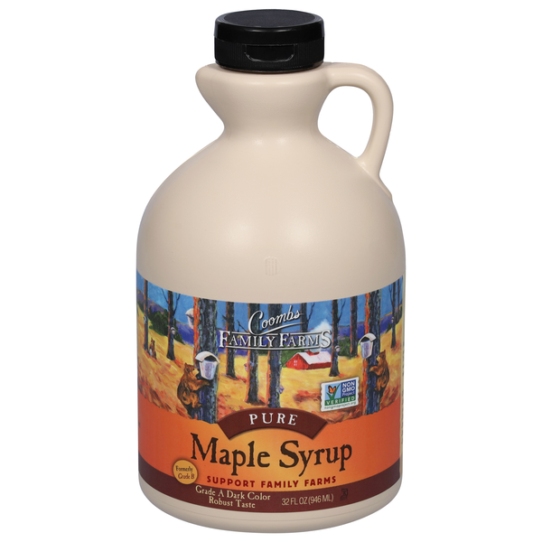 Coombs Family Farms Grade A Dark Amber Pure Maple Syrup