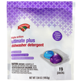 Hannaford Triple Action Ultimate Plus Dishwasher Detergent Packs - 19 ct