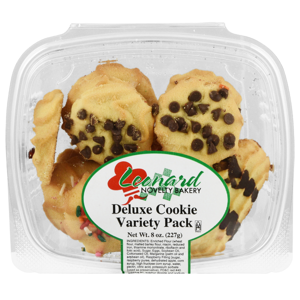 Leonard Novelty Bakery Deluxe Cookie Variety Pack