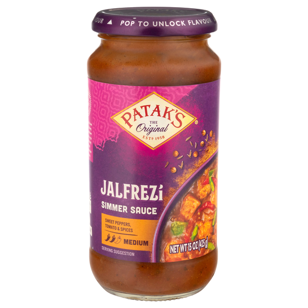 Patak's Medium Jalfrezi Curry Simmer Sauce
