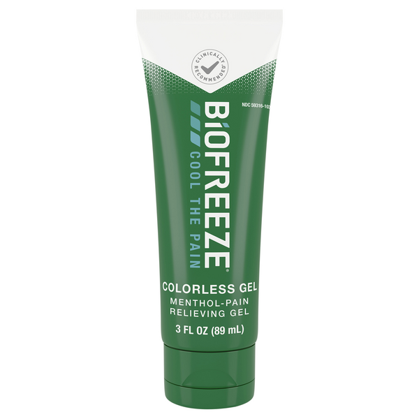 Biofreeze Menthol Pain Relieving Colorless Gel
