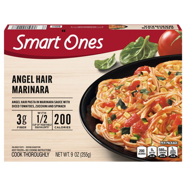 Smart Ones Angel Hair Marinara Frozen Meal