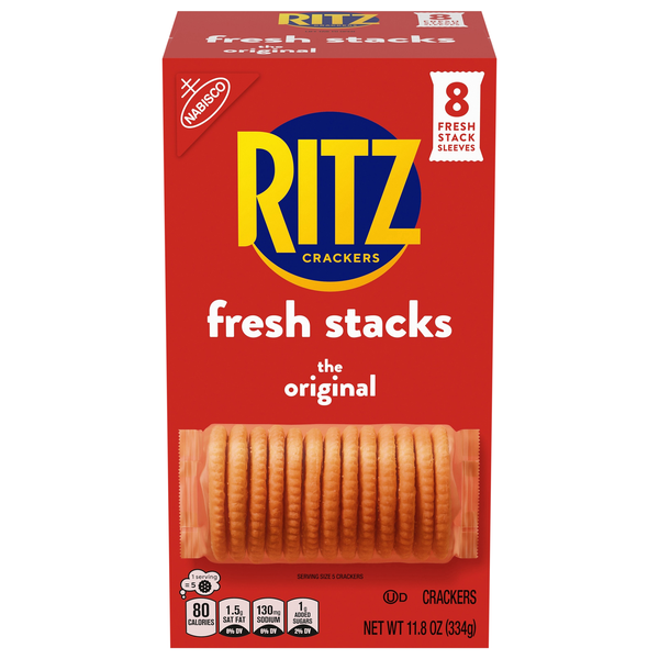 Nabisco Ritz Original Crackers Fresh Stacks - 8 ct