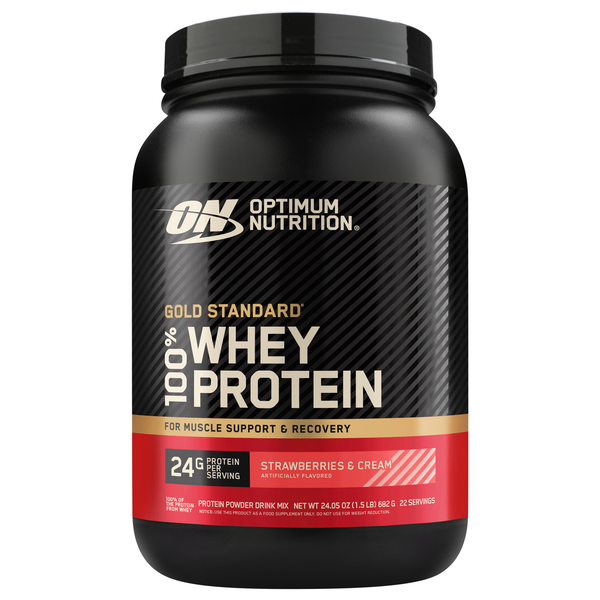 Optimum Nutrition Gold Standard Strawberries & Cream Protein Powder