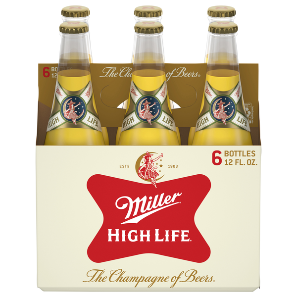 Miller High Life Beer - 6 pk