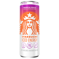 Starbucks Iced Energy Zero Sugar Tropical Peach Sparkling Energy Drink