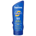 Copppertone Sport 4-in-1 Performance SPF 50 Sunscreen Lotion