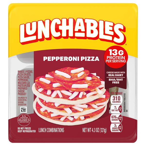 Lunchables Pizza with Pepperoni