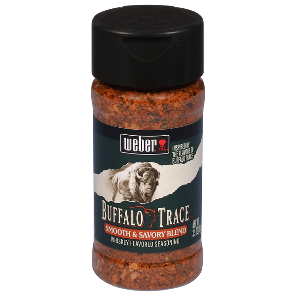 Weber Buffalo Trace Smooth & Savory Blend Whiskey Flavored Seasoning