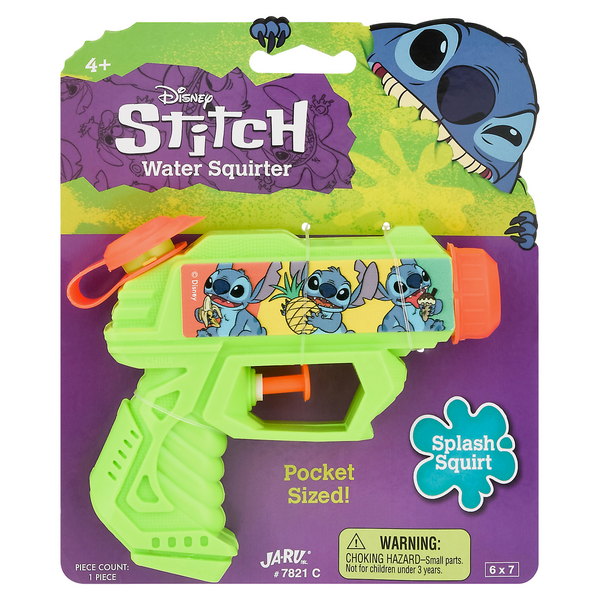 Ja-Ru Disney Stitch Water Squirter Pocket Size