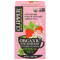 Clipper Organic Caffeine Free Strawberry & Elder Flower Herbal Tea Bags