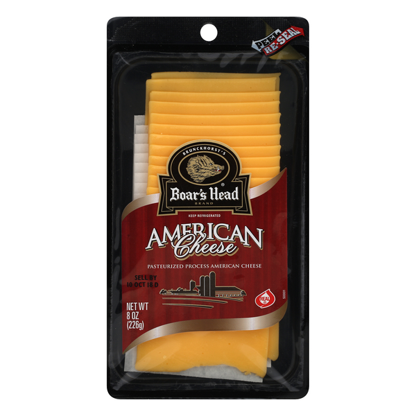 Save on Boar's Head American Cheese Yellow (PreSliced) Order Online