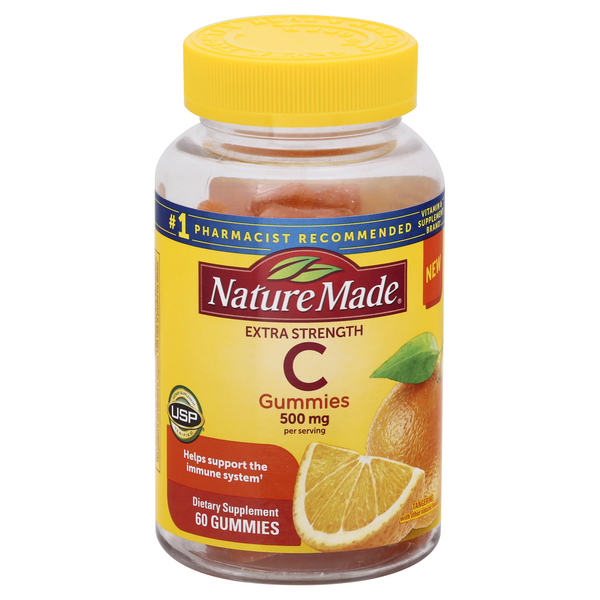 Save on Nature Made Extra Strength Vitamin C 500mg Gummies Tangerine