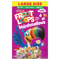 Froot Loops Fruit Flavor Multigrain Cereal with Marshmallows Large Size