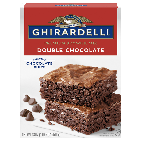 Ghirardelli Premium Double Chocolate Brownie Mix