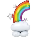 AirLoonz Rainbow 42 Inch Decorative Air-Filled Balloon