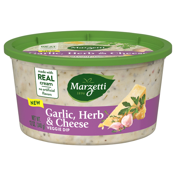 Marzetti Garlic Herb & Cheese Veggie Dip Refrigerated