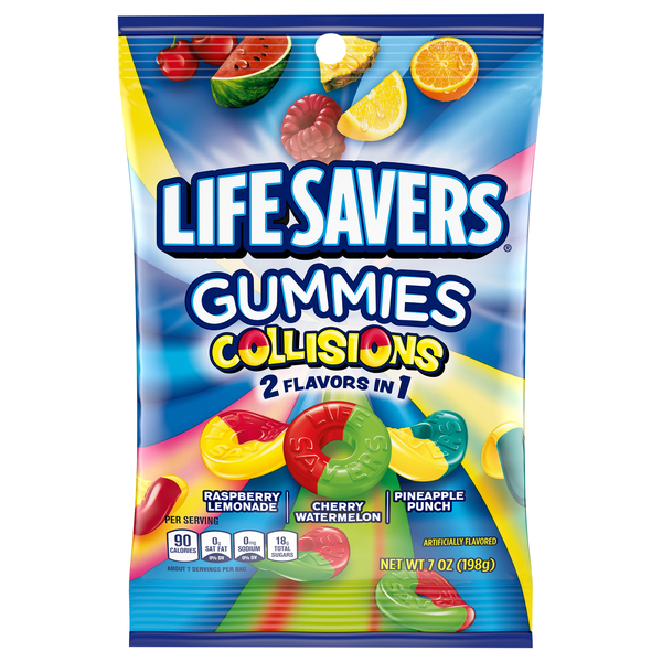 Life Savers Collisions Gummies Candy