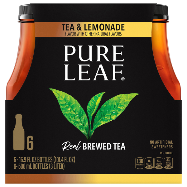 Pure Leaf Brewed Iced Tea & Lemonade - 6 pk
