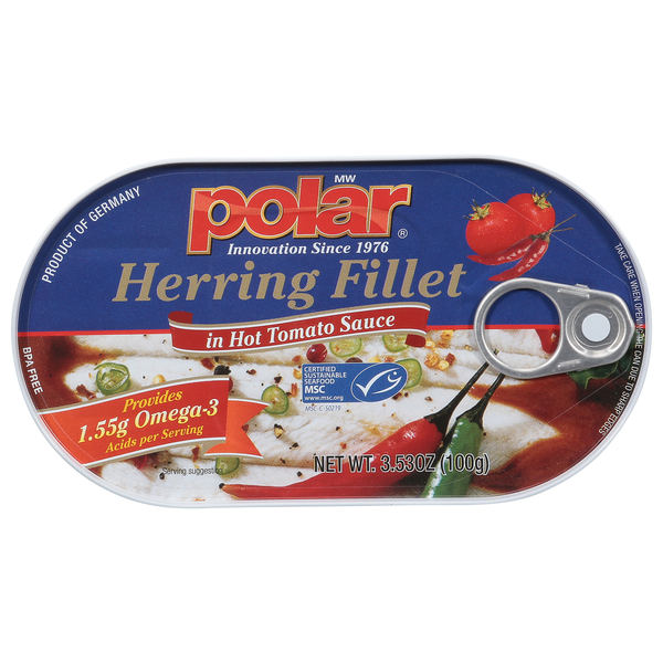 Polar Herring Fillet in Hot Tomato Sauce