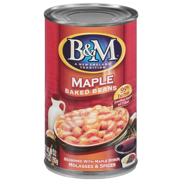 B&M 99% Fat Free Maple Baked Beans